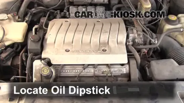 1997 Oldsmobile Aurora 4.0L V8 Huile Vérifier le niveau de l'huile